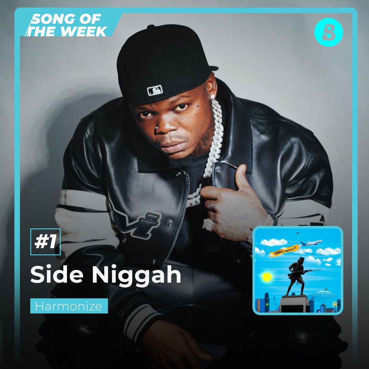 BoomplayTZ's tweet photo. ✨MKALI WA WIKI✨
Mashabiki wa muziki mmepiga kura na kuuchagua wimbo wa @harmonize_tz #SideNiggah kuwa wimbo wa wiki 🔥

Endelea kuenjoy wimbo huu kwenye albamu yake ya #VisitBongo kupitia Boomplay hapa ▶️ https://t.co/HUzxQUlOhn

#homeofmusic #kondegang #harmonize #boomplay https://t.co/6qNDfAfCK2