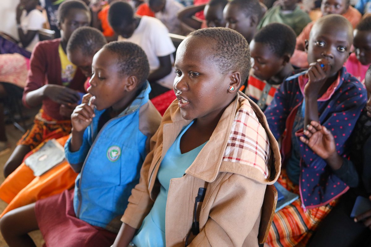 irep_foundation's tweet photo. Breaking the silence on #FGM in the Pokot community. Today, Mrs. Conslota Siree enlightened our girls on the origins, reasons, and types of FGM. Knowledge is power, and together we take a stand for change.  #EndFGM #EmpowerWomen @AktionRegen @Zinduka_eV https://t.co/hEzd34G6mM