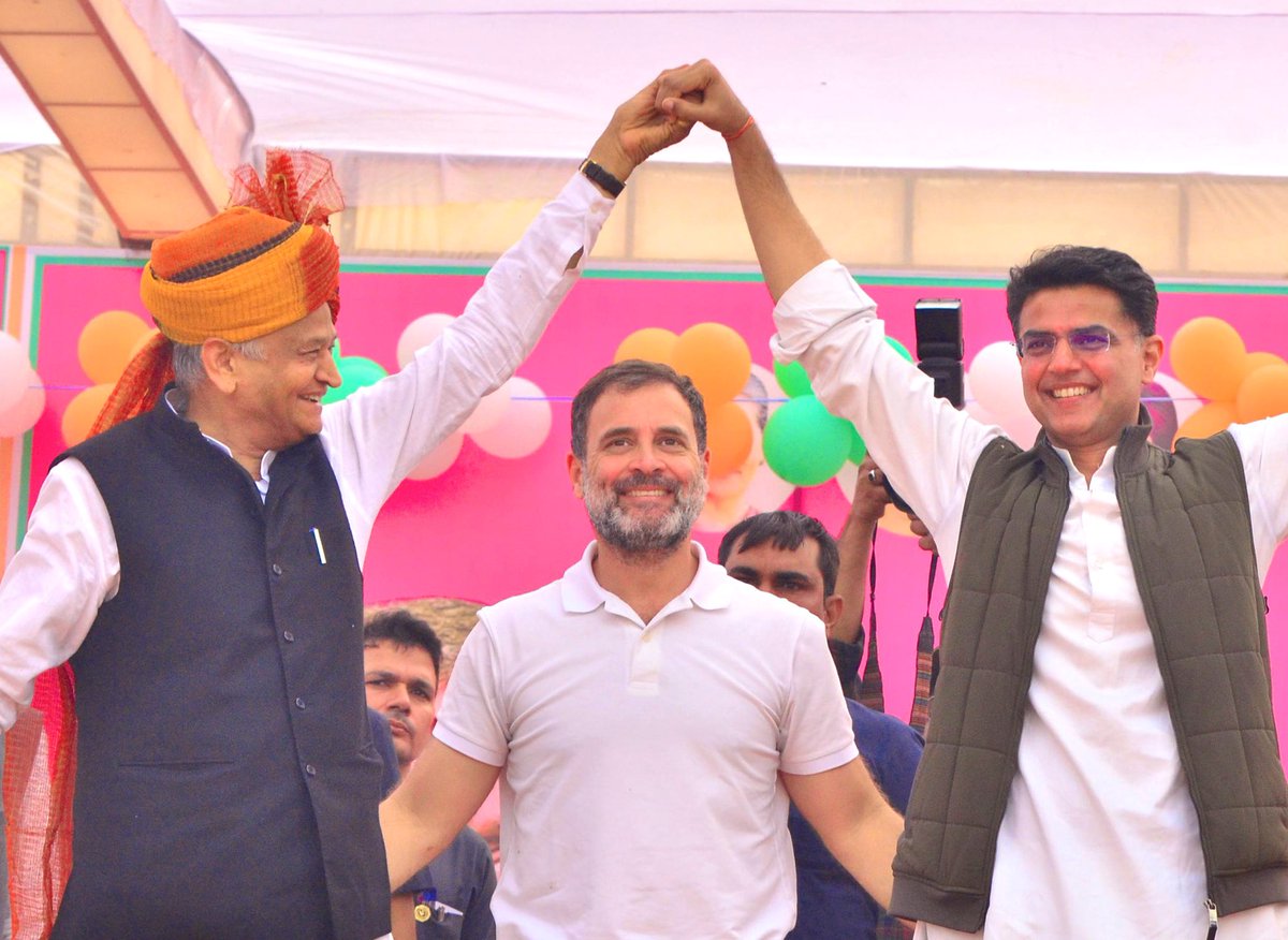 Imdineshpurohit's tweet photo. • 50 लाख का बीमा गलत
• अनुप्रिति कोचिंग गलत
• अन्नपूर्णा फूड पैकेट योजना गलत
• OPS सरकार गलत
• RGHS योजना गलत 
• गोशाला अनुदान गलत
• किसानों को 2000 यूनिट फ्री बिजली गलत
• घरेलू बिजली 100 यूनिट फ्री गलत
• इंदिरा रसोई योजना गलत
• 500 रु का सिलेंडर गलत
• धार्मिक तीर्थ यात्रा गलत
• ढेर सारी वैकेंसी गलत
• बेरोजगारी भत्ता गलत
• प्रतियोगी परीक्षाओं के लिए आने जाने का भता गलत
• बुजुर्गों के लिए पेंशन गलत
• मेट्रो सेवा गलत
• मनरेगा में 125 दिवस का रोजगार गलत
• राजधानी जयपुर का आधुनिकीकरण गलत
• मेगा जॉब फेयर गलत
• महिलाओं के लिए स्मार्टफोन गलत
• छात्र-छात्राओं के लिए लैपटॉप गलत
• बालिकाओं के कॉलेज जाने के लिए किराया भता गलत
• मुख्यमंत्री हेल्पलाइन गलत
• स्वास्थ्य का अधिकार कानून गलत
• गिग वर्कर्स वेलफेयर एक्ट गलत
• राजस्थान न्यूनतम आय गारंटी योजना गलत
• अलग से कृषि बजट गलत
• कामधेनु पशु बीमा योजना गलत

तो फिर सही क्या है???