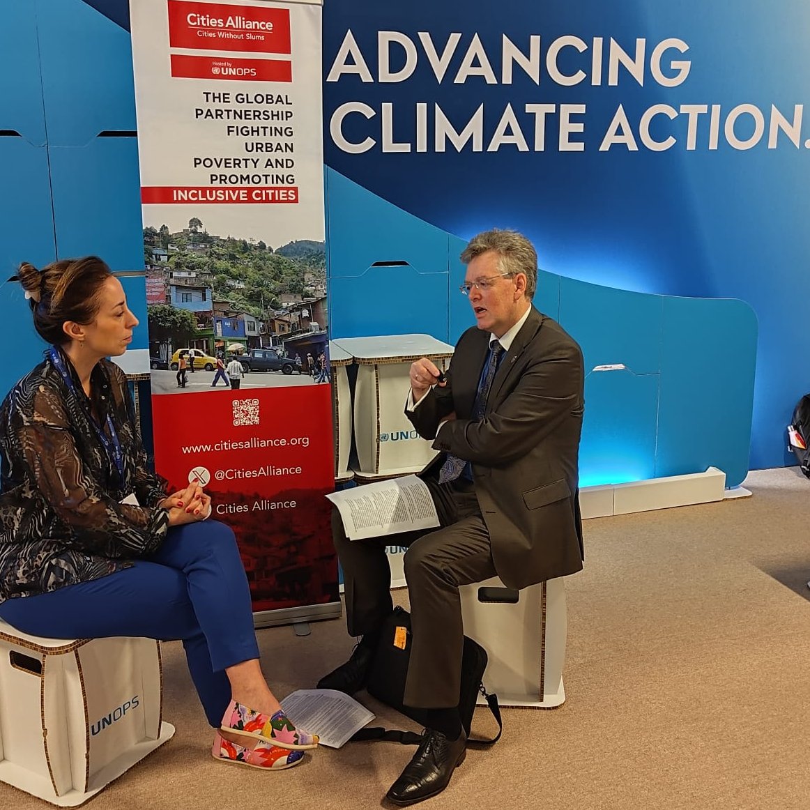 CitiesAlliance's tweet image. 🗨️In #MENA, #SDG5 progress is below 30%, reflecting limited #GenderEquality achievements. Our climate &amp;amp; feminist #ForeignPolicy addresses impacts on women, but men are are also included, they are enablers of gender issues key to ensure representation: @JacobWaslander @DutchMFA