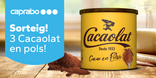 SORTEIG! 💥 Ens ho heu demanat, i aquí ho teniu! Fes RT en aquest tuit i menciona per què t'agrada aquest producte. Entraràs directament en el sorteig de 3 <a href="/Cacaolat/">Cacaolat</a> en pols! Coneixerem els 3 guanyadors el dia 8 de desembre.