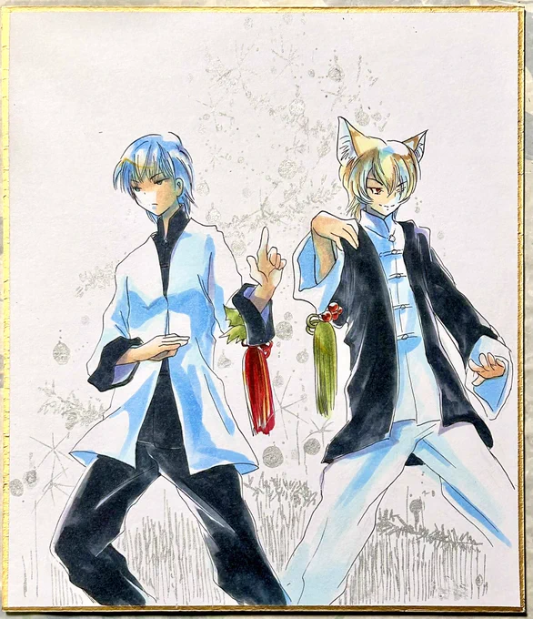 昨日のコミティアで本と色紙を手渡しした ソーシャルな時代だけどこういうアナログなやりとりっていいなぁ