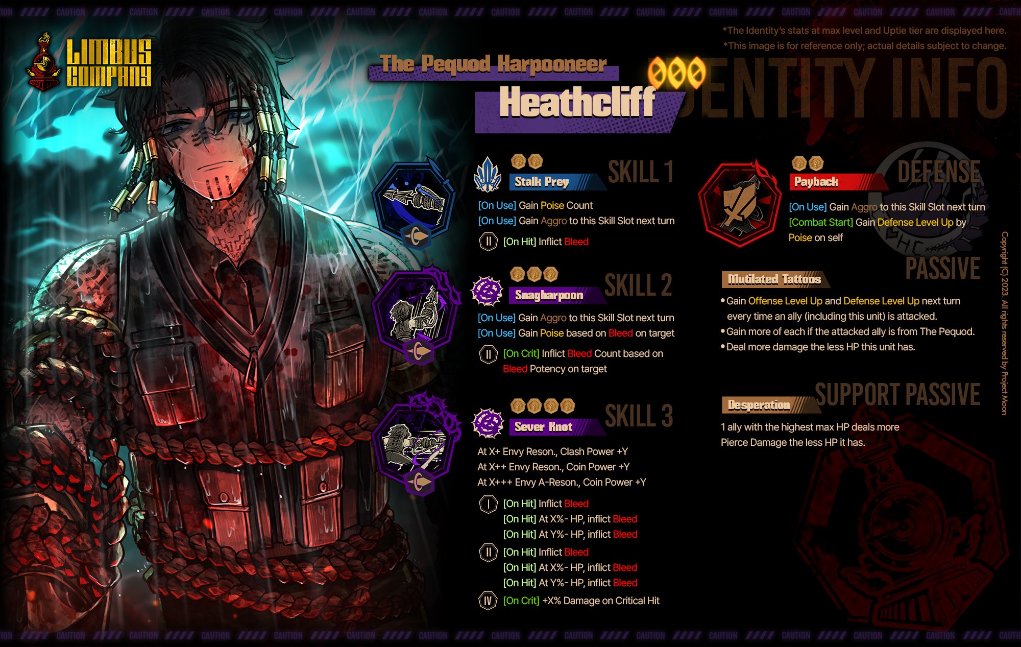Limbus Company リンバス　ヒースクリフ Limbus Company on X: 