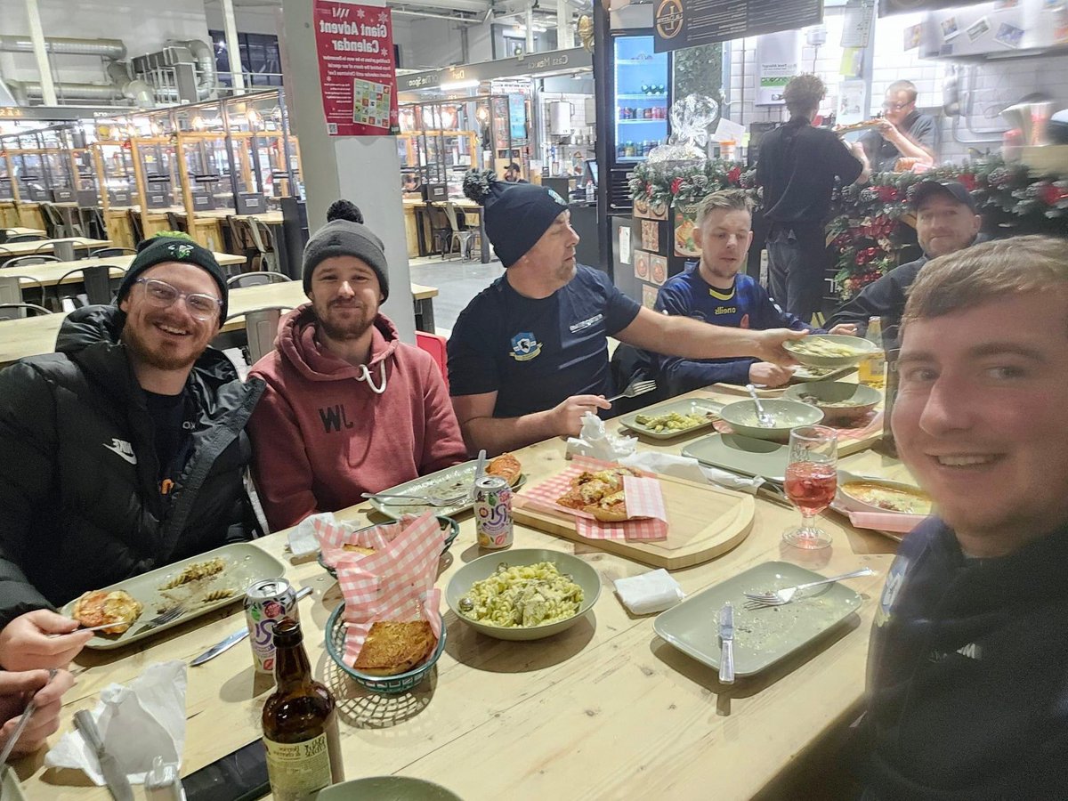 Great evening yesterday at one of kit sponsors for next years X-League charity game. La Cuccina in Warrington market. Absolutely lovely!