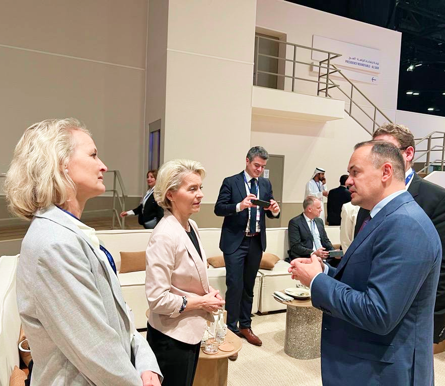 Maxim Timchenko (@timchenkomaxim) on Twitter photo Appreciate the support of <a href="/vonderleyen/">Ursula von der Leyen</a> and <a href="/JorgensenJuul/">Ditte Juul Jorgensen</a> for #Ukraine's energy sector at #COP28. We discussed the pivotal role Ukraine can play in the #EU's #GreenEnergy agenda and the accelerated integration of Ukraine’s energy system with Europe’s.
Today is a special day in Appreciate the support of <a href="/vonderleyen/">Ursula von der Leyen</a> and <a href="/JorgensenJuul/">Ditte Juul Jorgensen</a> for #Ukraine's energy sector at #COP28. We discussed the pivotal role Ukraine can play in the #EU's #GreenEnergy agenda and the accelerated integration of Ukraine’s energy system with Europe’s.
Today is a special day in