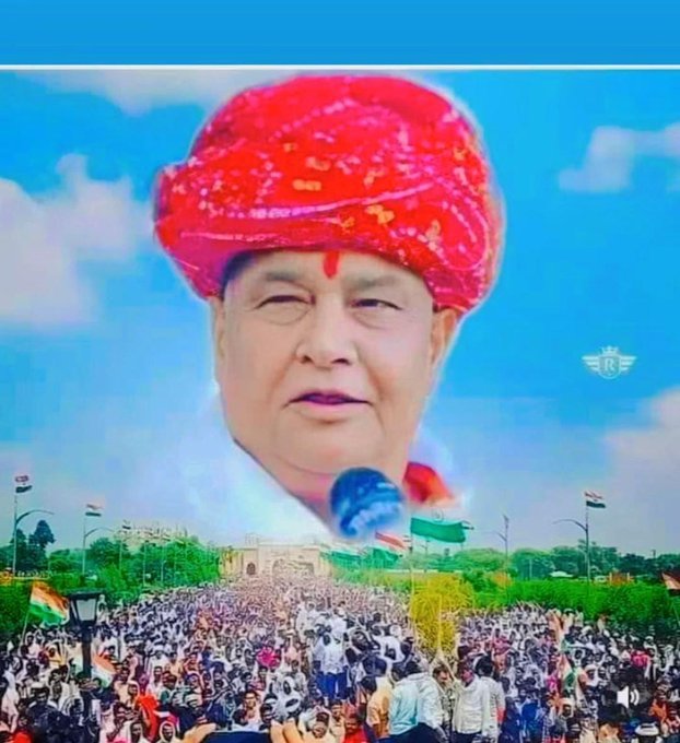 aimJENKDM's tweet photo. राजस्थान का आदिवासी,किसान, युवा, और सर्वसमाज चाहता है कि  @narendramodi जी, संघर्ष के  प्रयायी @DrKirodilalBJP जी को  राजस्थान का मुख्यमंत्री बनाकर एक उदाहरण पेश करे!!
#कि���ोड़ी_लाल_सीएम_बनाओ https://t.co/qnLD38ji1O