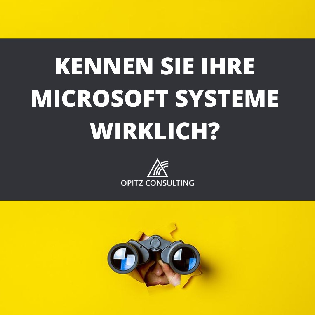 Bei Microsoft Systemen kann schnell eine Komplexität entstehen, die Systeme und Daten in Gefahr bringt. ➡️ Mit der OC|Check Engine haben wir ein Werkzeug entwickelt, um verdeckte Probleme aufzuspüren: opitz-consulting.com/oc-check-engine