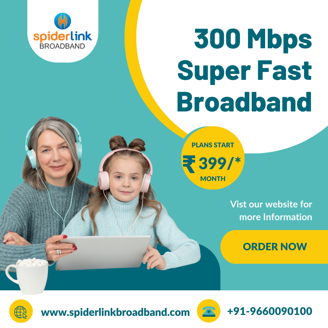 SpiderLinkIndia's tweet photo. ➡️ High Speed Internet Broadband Service Provider In
Rajasthan.
✅300 Mbps Super Fast BrodeBand 🚀
Plan Start Ruppes : 399 Month.
#SpiderLink #SpiderlinkBroadband #SpiderLinkBrodeBand #SpiderlinkBroadbandJaipur #JaipurBrodeBand #InternetServicesProvider https://t.co/2qNcBhc0lD