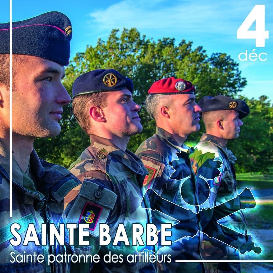 Bonne Sainte Barbe à tous les artilleurs !
⚡️ 💥