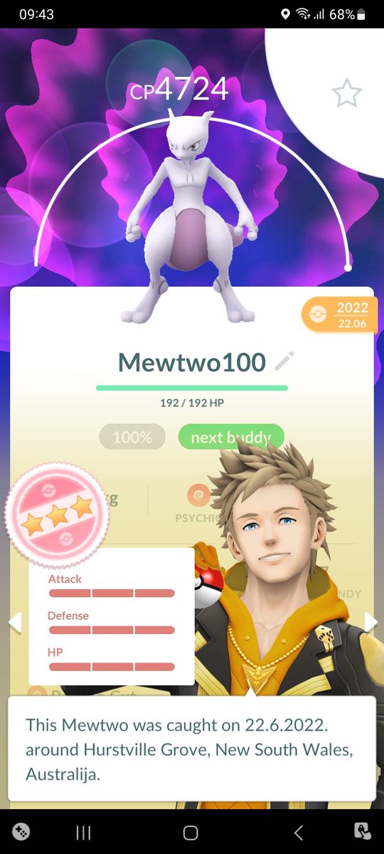 Level 50 hundo mewtwo