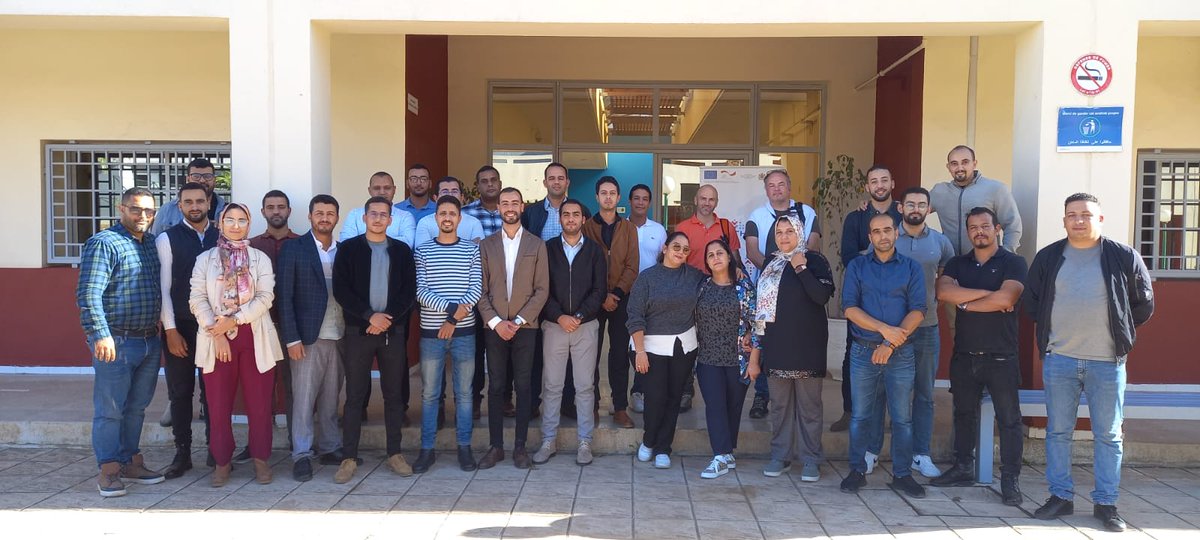 EnabelauMaroc's tweet photo. Partenariat🇲🇦🇪🇺
#THAMM, les services publics de l’emploi belges 🇧🇪et marocains 🇲🇦 consolident leur coopération en vue de renforcer l’#employabilité des talents marocains sur le marché national et international.
#EnablingChange #MarocUE #HumanMobility #TeamEurope #Emploi https://t.co/e0yHFhcCMB