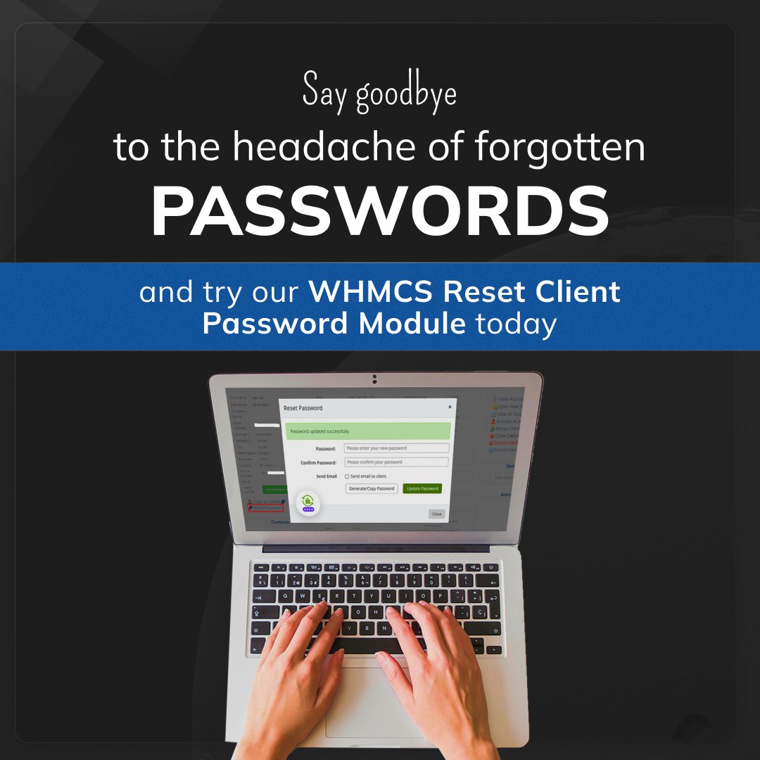 Infowgs's tweet image. Forget password forgetfulness!

Try it today and simplify your password management.

Please click the link below to place your order.

👉bit.ly/3T8LHeQ

#whmcs #whmcsintegration #whmcsmodules #whmcstemplates #wgs #whmcsglobalservices #whmcsservices #whmcsaddons