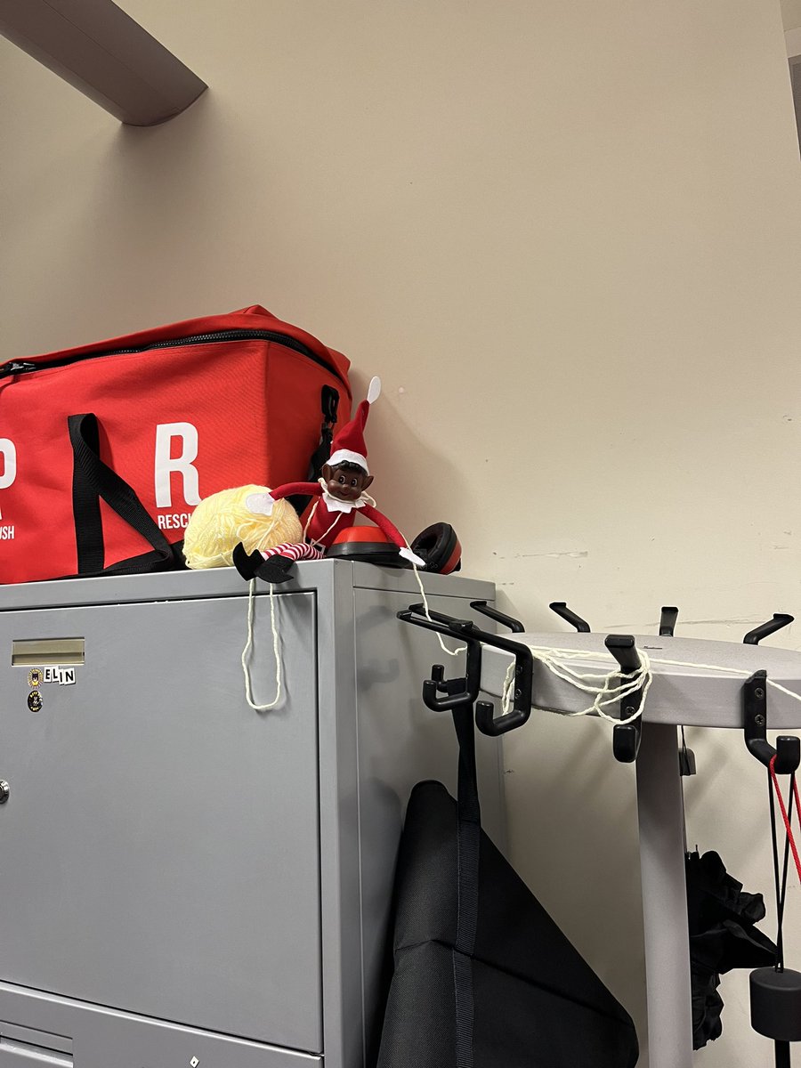PartnershipRM's tweet photo. Our elves have been up to mischief again. Still investigating the culprit. Current suspects include @natasha_damree and @RIT_Dir_Sch_Imp

@RivermeadTrust @RivermeadSchool 
#ElfOnTheShelf https://t.co/glSez5QG57