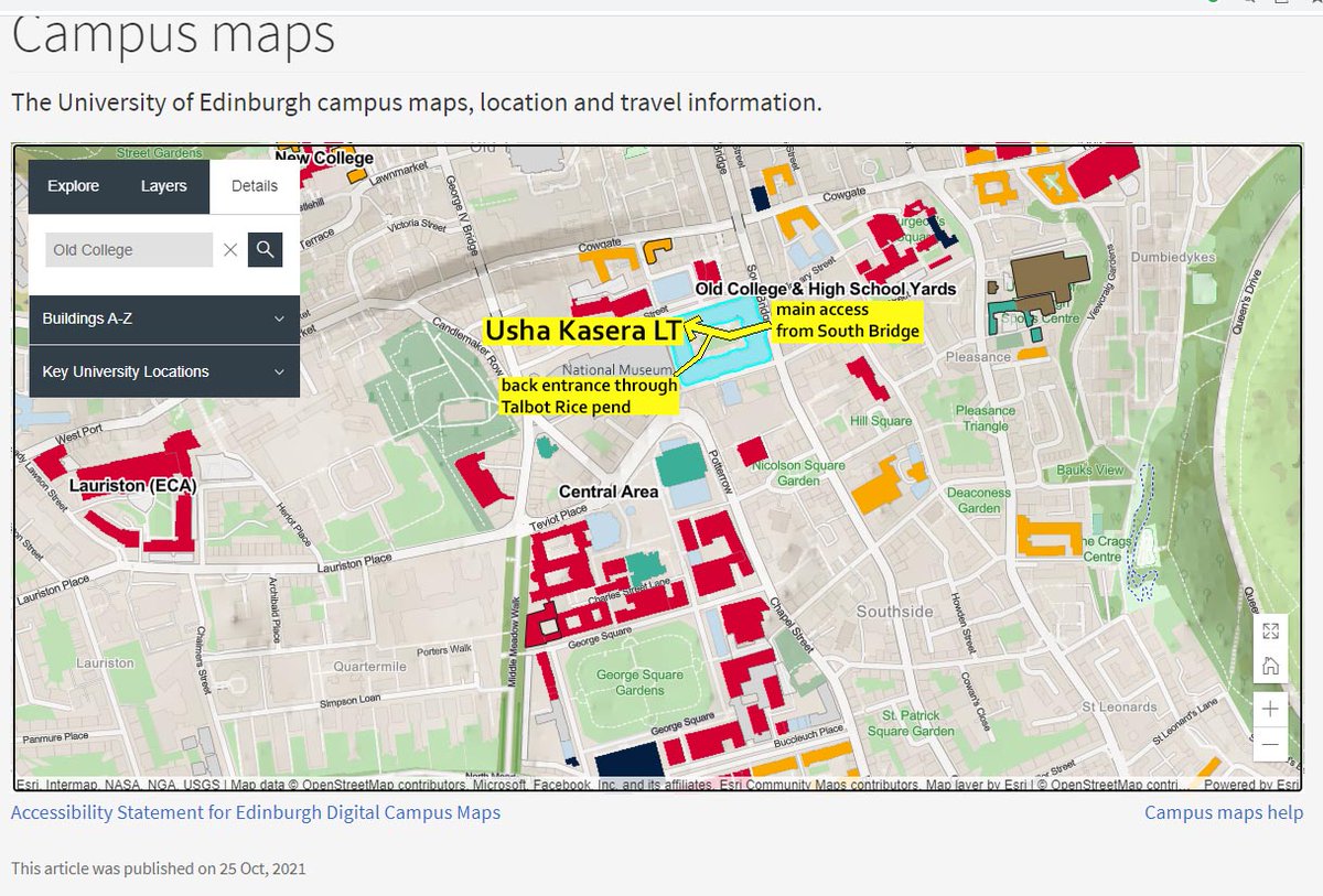 FirstMillennia's tweet image. A reminder that our next seminar is tomorrow 05/12 at 18.00 🗓️

Kathleen Clifford will be talking on extramural assemblages at Roman military sites.

*IMPORTANT* this is not in our usual location! It is in the Usha Kasera Lecture Theatre, at the rear of Old College quad (see map)