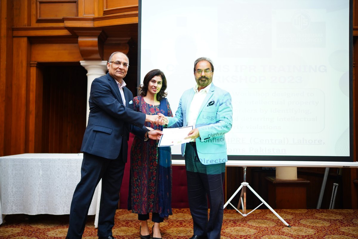 IPRE_Customs's tweet photo. Ms. Beelam Ramzan Director IPRE @Pak_Customs conducted a legal Workshop in collaboration with Mr. Hassan Irfan Advocate Supreme Court to equip Customs officers of the Central Region with knowledge to enforce IP rights at the borders. 
@mukarram_ansari 
@FBRSpokesperson https://t.co/BMwd1VJwLT