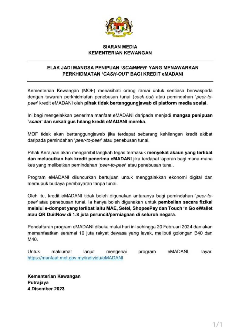 leechadon10's tweet photo. Hati2 dengan scammer #eMadani  #cashout #ewalletTNG https://t.co/3to8J8lo4B