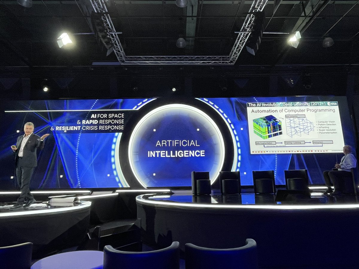 RssHydro's tweet photo. It was a fruitful day participating to the #newspaceeurope 2023! 
Looking at many topics related to the space sector: #artificalintelligence #sustainability #finance #cooperation 
Many thanks to the @LuxSpaceAgency 
 for the unquestionable organisation. 
See you next year 🚀 https://t.co/aIlj9R9T2g