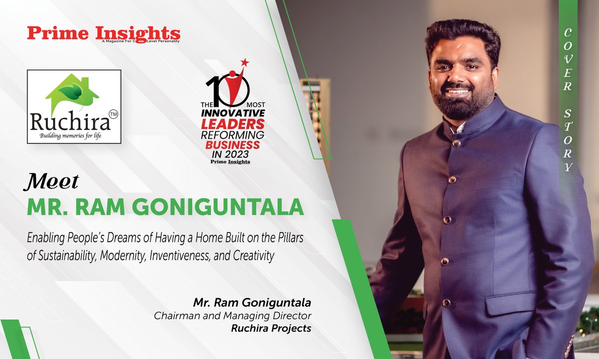 Prime_Insights1's tweet photo. Mr. Ram Goniguntala

10 MOST INNOVATIVE LEADERS REFORMING BUSINESS IN 2023

https://t.co/w2FB22FHJ7

#ruchiraproject #dreams #home #built #pillars #sustainability #modernity #inventiveness #creativity #innovative #leaders #reforming #business #crafted #craftsman #resilience https://t.co/HiPNewkKgN