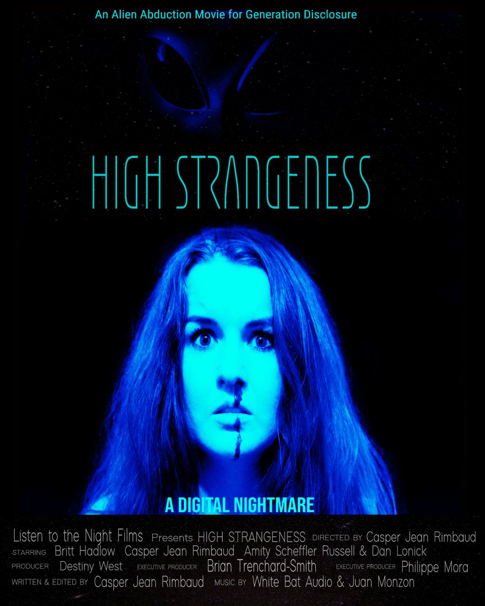 destinyawest's tweet photo. High Strangeness our film - premieres Friday 8th of December at The Melbourne Underground Film Festival at The Q Room. #film #UFOs #HorrorMovies #indiefilm https://t.co/VSckWclOuT