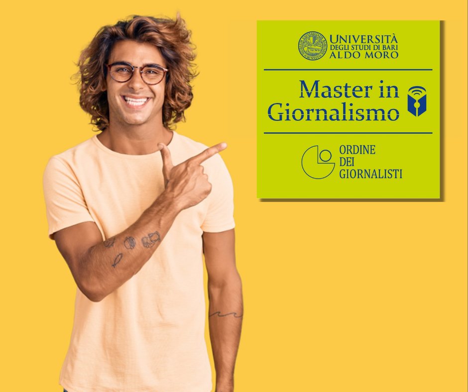 Master in Giornalismo - Università di Bari tweet media