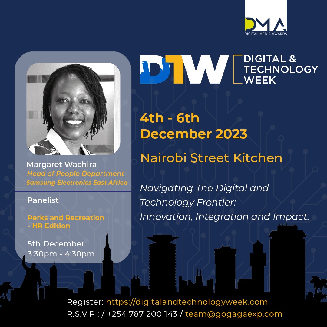 Ireenah_'s tweet photo. Led by Rita Njuguna of Go Gaga Experiential, DTW aims to provide a deep understanding of the transformative impacts of digitization and technology on the African economy and livelihoods. #DigitalAndTechnologyWeek
DTW 2023 https://t.co/yI5B8pNb52