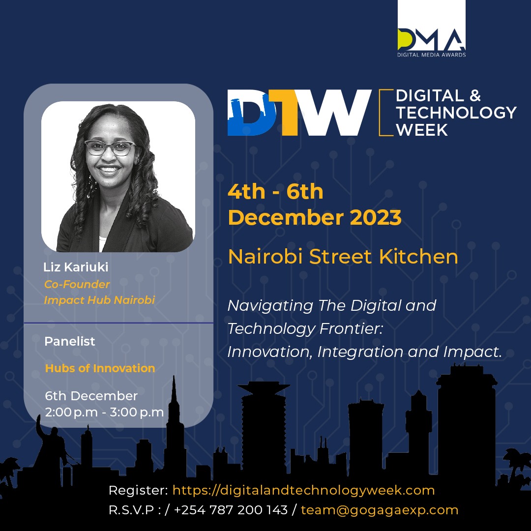 Ireenah_'s tweet photo. Led by Rita Njuguna of Go Gaga Experiential, DTW aims to provide a deep understanding of the transformative impacts of digitization and technology on the African economy and livelihoods. #DigitalAndTechnologyWeek
DTW 2023 https://t.co/yI5B8pNb52
