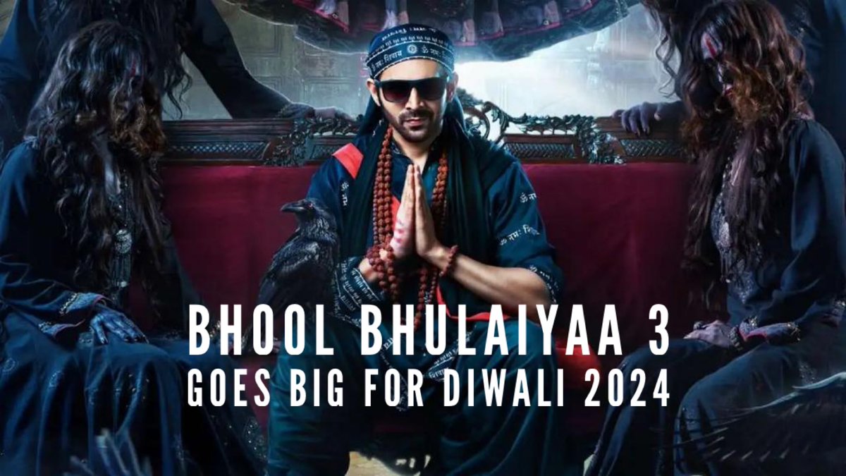 #Diwali 2024 is gonna be BIG as #KartikAaryan arrives with his #BhoolBhulaiyaa3. I am sure #BhushanKumar will plan the right day of arrival over the Diwali weekend for this biggie by #AneesBazmee, and the entire marketing, promotional and release strategy would be perfect.