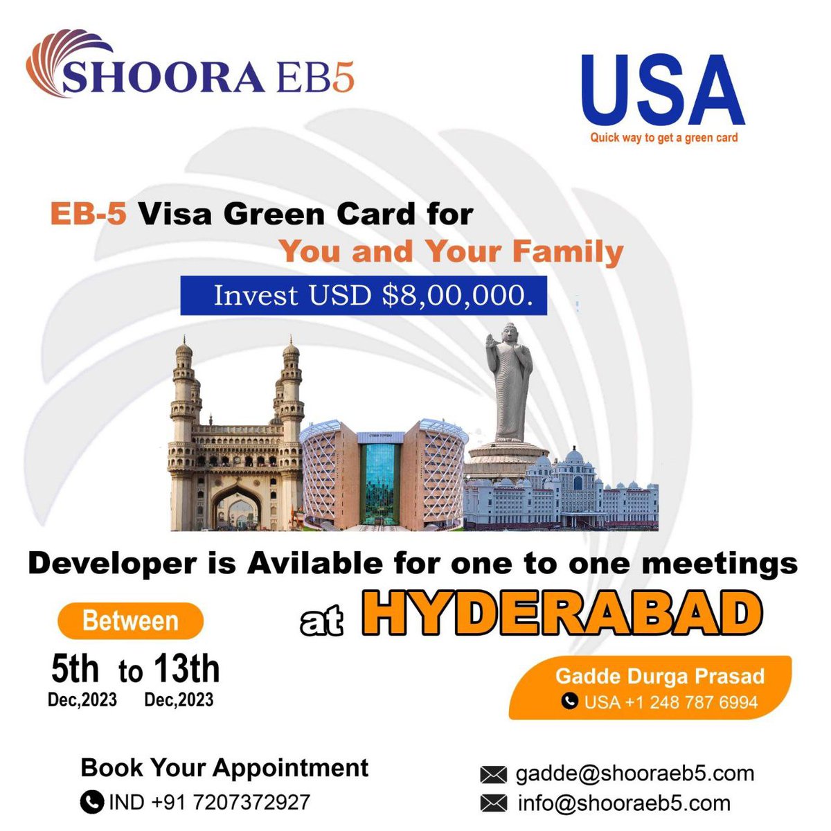 Shooraofficial's tweet image. The EB-5 Visa program offers opportunities for foreign investors to obtain U.S. permanent residency. 

#eb5 #eb5visa #eb5program #eb5visaprogram #shoora #shooraeb5 #instagram #instapost #postoftheday #businessowner #investing #application #family #greencard #GreenCardApplication