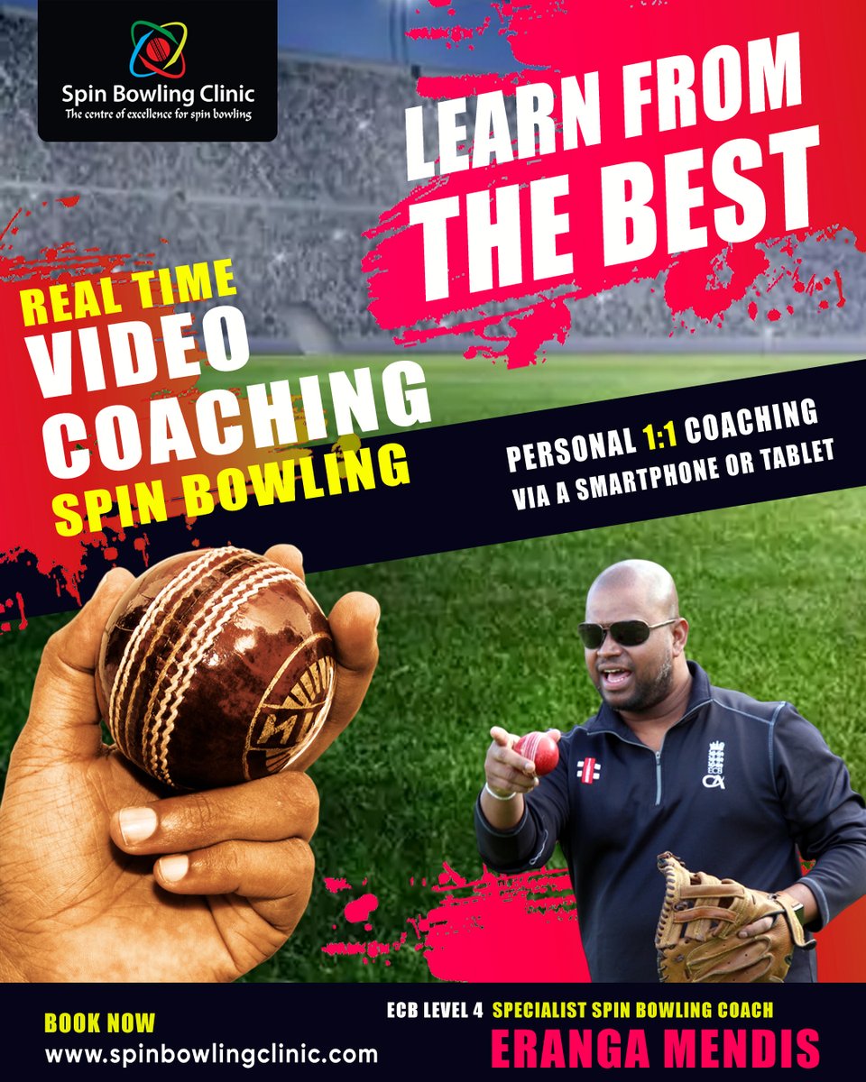 SpinbowlingClin's tweet photo. Book Personal 1:1 Real Time Spin Bowling Video Coaching via a smartphone or tablet with the Spin Wizard - Eranga Mendis
https://t.co/BgyL5IrD8T

#thinkspinbesmart #spinwizard #cricket #legspin #legspinbowling #offspin #offspinbowling #cricketcoaching #spinbowlingcoaching #spin https://t.co/pLpYiEhY4Z