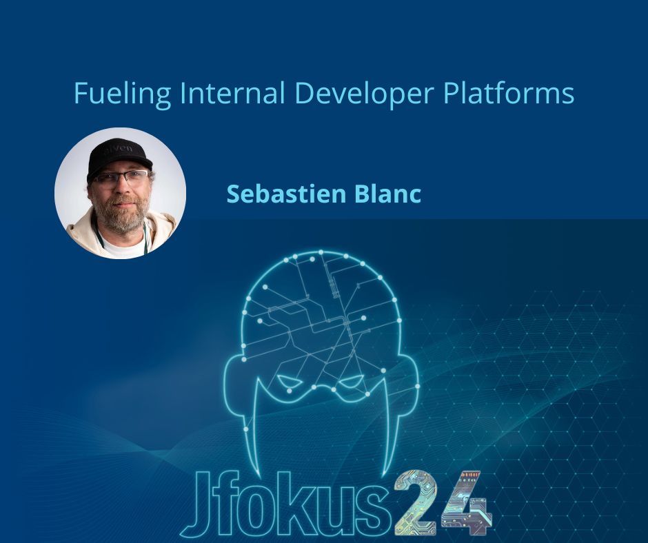 Jfokus's tweet image. We are glad to announce that Sebastien Blanc @sebi2706 is coming to #Jfokus 2024 to speak about platform engineering. Expect a lot of live coding and surely a great talk!
#IDP #java
buff.ly/3RPPdqa
