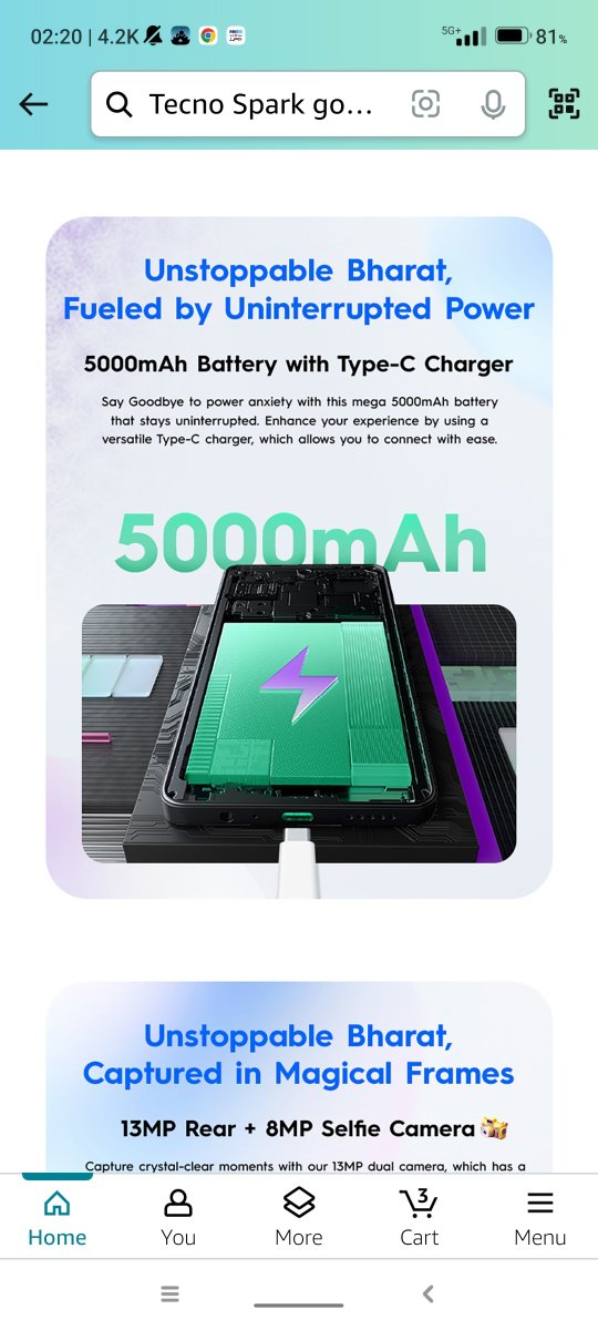 tmktechfamily's tweet image. Mark your calendars! 🗓️ Tecno Spark Go 2024 is set to sale on December 7 via Amazon. Unleash the power of Android 13 Go, HiOS with Dynamic Port feature, and choose from Gravity Black or Mystery White. Starting at just Rs 6,699, it&apos;s a steal! 🛍️🔥 #TecnoLaunch #SparkGo2024
(2/2)