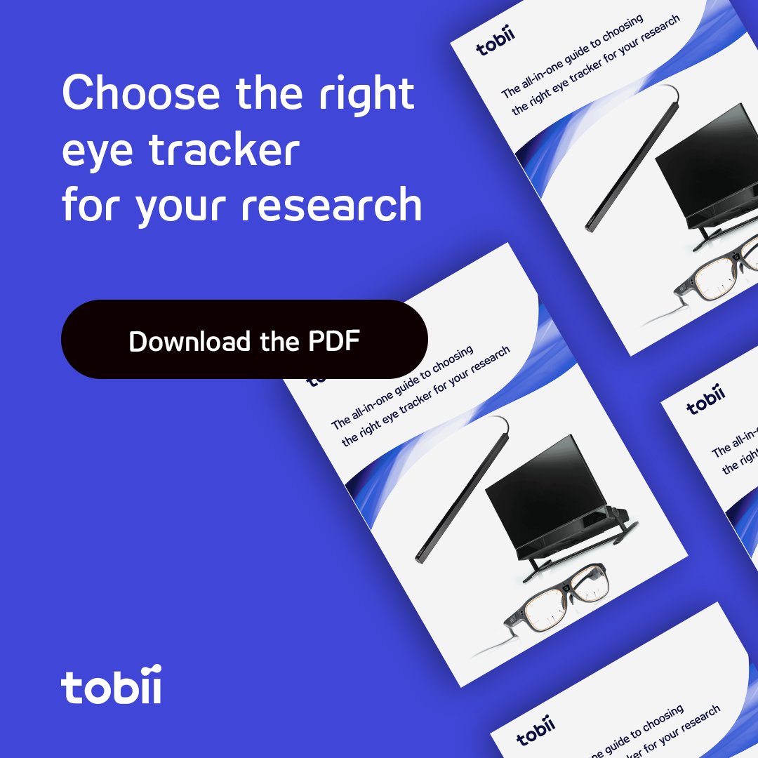 Tobii on X: Uncertain about which Tobii eye tracker is right for