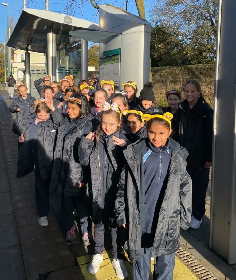 UK_Tram_'s tweet photo. Well done to Nottingham Girls’ High School students for raising over £1,400 for @BBCCiN! 

Great to see @NETTram network supporting these young philanthropists by providing complementary tram passes.

Read more: https://t.co/fz5H72J3g1  🌟🚋 

#charity #nottinghamtrams #bbchildreninneed
