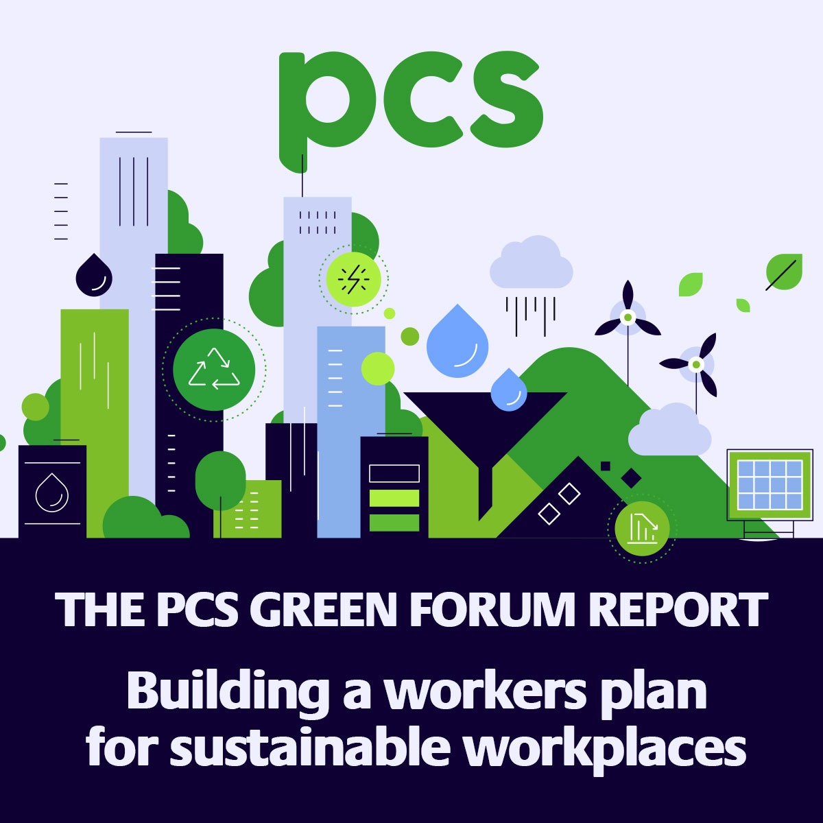 PCS Green Forum: building a workers plan for sustainable workplaces The event on Saturday 18 November 2023 gave attendees a wealth of learning, best practice and case studies to inspire action on green issues Read all about it here: pcs.org.uk/news-events/ne… #PCS