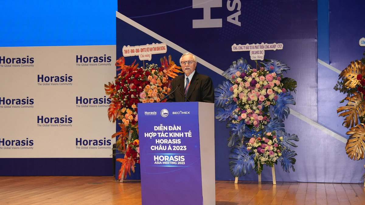 Binh Duong, Vietnam awarded the 2023 @Newcommunities Intelligent Community of the Year at this year's Horasis Asia Meeting.