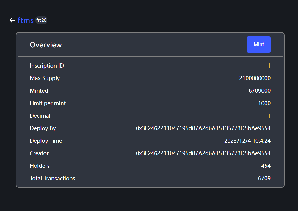 To avoid gas congestion, we have set a minting limit of 100,000 per address.