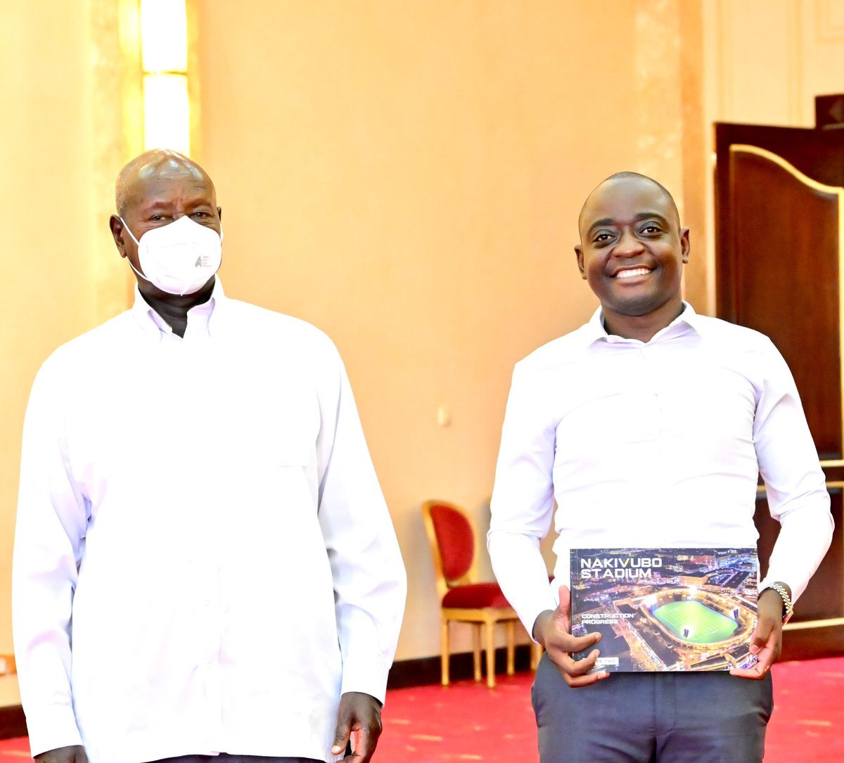 Radio7Uganda's tweet image. President Museveni will be commissioning Nakivubo Stadium very soon.

#Radio7UG