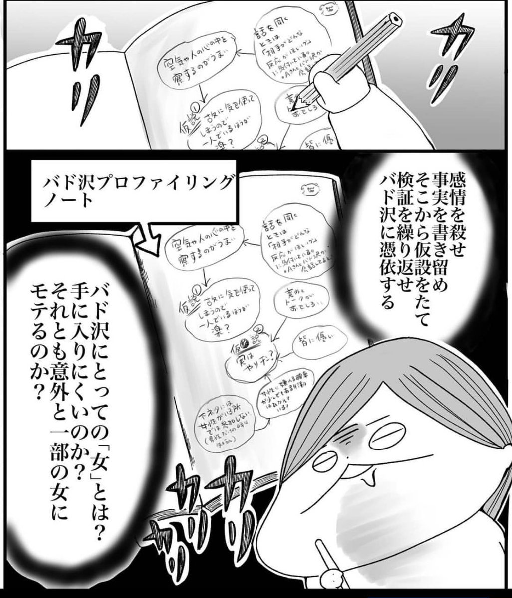 こっちのこと好きそうなのに近づくと離れる男の理由  #奔放な女とクソ真面目な男が結婚するまで 2 #漫画が読めるハッシュタグ (1/6)