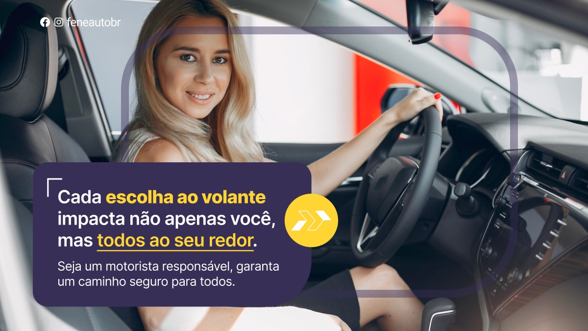 feneautobr's tweet photo. Cada escolha ao volante é uma responsabilidade compartilhada. Seja um motorista responsável, garantindo a segurança não só para você, mas para todos que compartilham o mesmo caminho. 

 Qual a ação que você toma para promover uma direção responsável? https://t.co/OgEhKkFVnf
