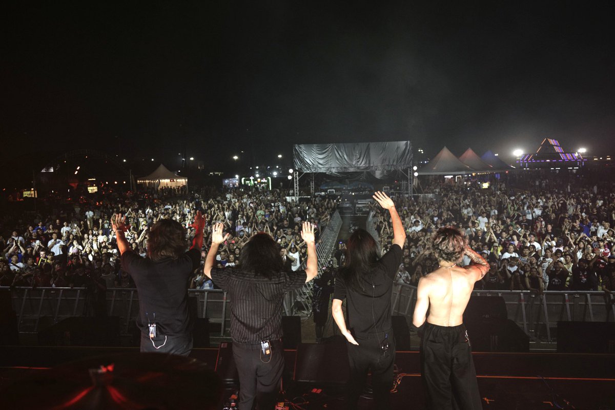 Mahorasop.

Thank you for letting us be a part of the best music festival in Thailand. Thank you for welcoming us and watching us so warmly and tightly. This is the best musical experience we ever had since we were born.

Post-Punk Forever 👊🏼  

#theyers
#mhrs2023
#mahorasop