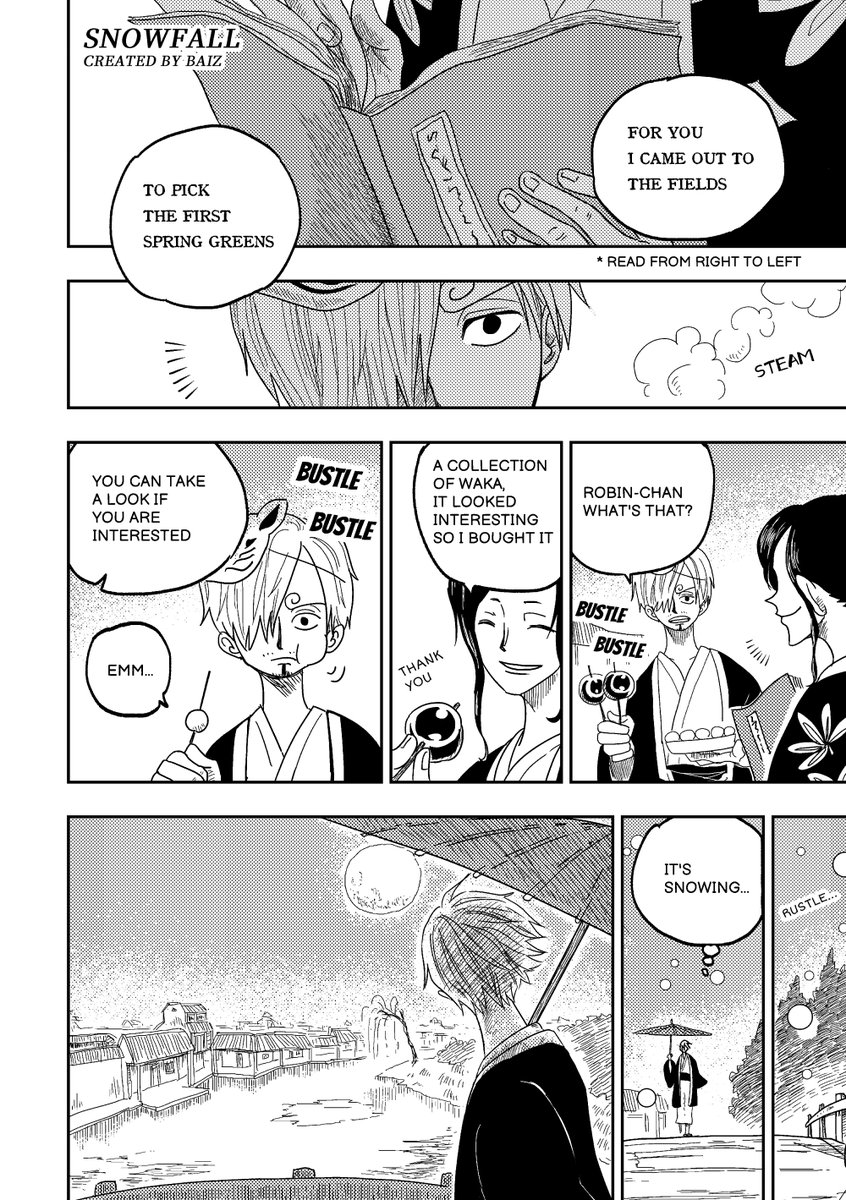 BaiZ___'s tweet photo. #zosan #ゾロサン #zs
【English ver.】Snowfall
* A 2018 work created before the Wano arc came out

https://t.co/Mw0BeXILt9 https://t.co/YF7tWR6xaM
