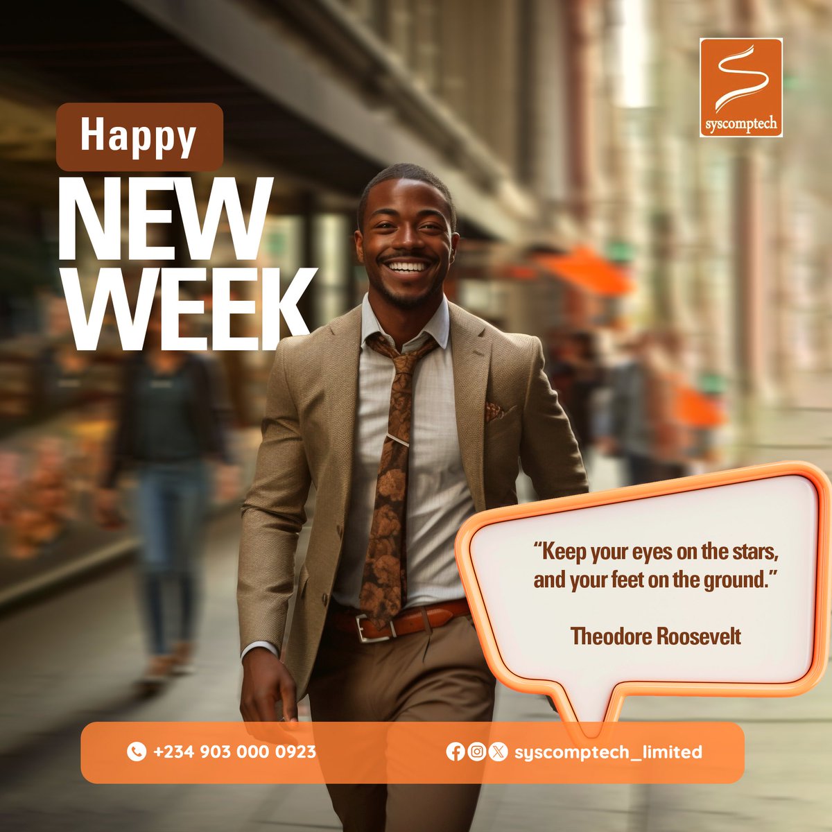 Syscomptec49152's tweet photo. Happy New week to all our wonderful Customers https://t.co/2VnDYTJwZK