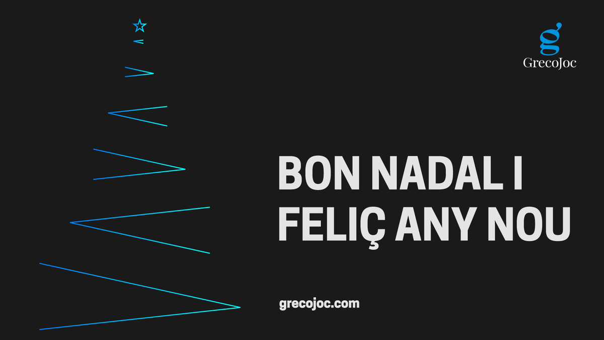 Us desitgem unes Bones Festes i un feliç Any Nou 2024 ✨