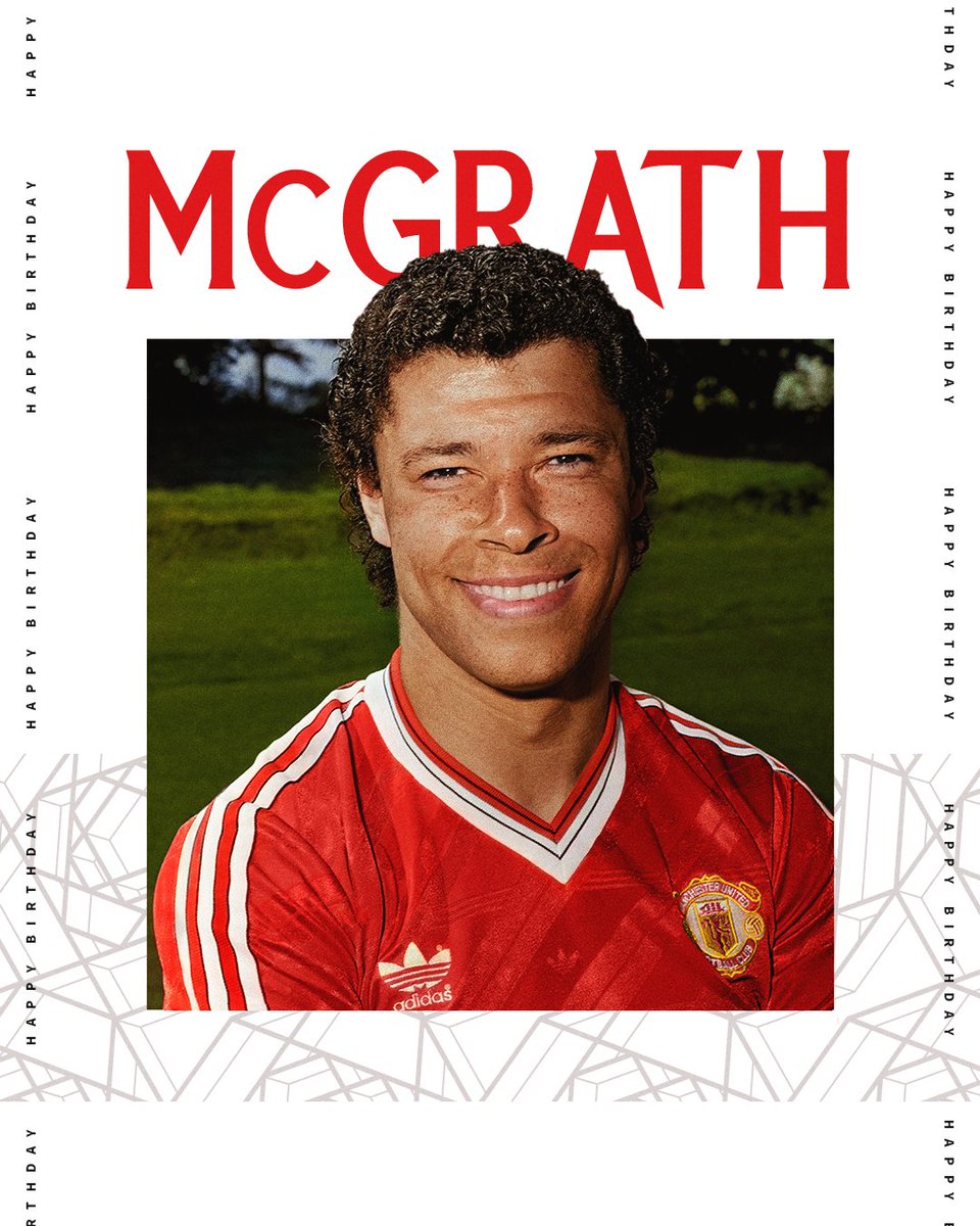 Sending birthday wishes to @PaulMcGrath5 🎈🎂

#MUFC