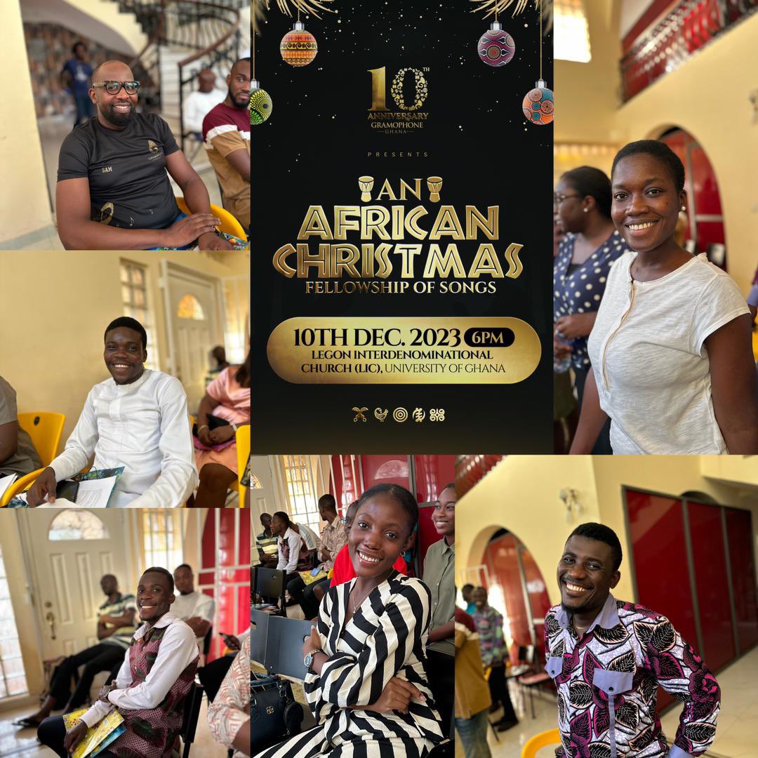 Gramophone_Gh's tweet photo. #roadtothe10th #gramophonechorus #gramophonegh #ChristmasFOS #christmas23
#AfricanChristmas #Christmas #Africa #10thDec #LIC #africancarol #anticipate #singing #fortheloveofJesus #10thAnniversarycelebration #thisDecember #Christmas2023 https://t.co/SsapRYpBms