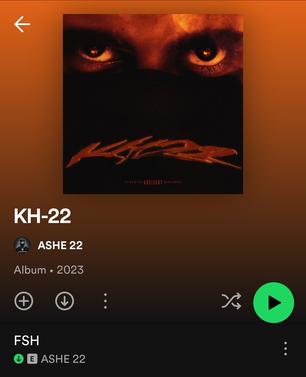 Très très très lourd ce nouvel Album de <a href="/Ashe_lz/">ASHE 22</a> 👏🔥🔥