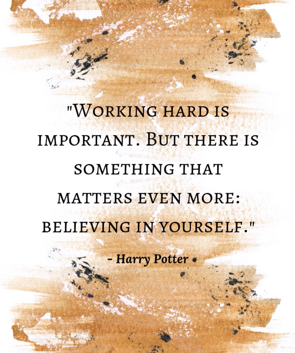 ChartersEnglish's tweet photo. Don’t forget…

‘Working hard is important. But there’s something that matters even more. Believing in yourself.’

J.K. Rowling, Harry Potter and the Order of the Phoenix. ⚡️🔮🤓

#unityrespectexcellence https://t.co/mSV3IC3Sot