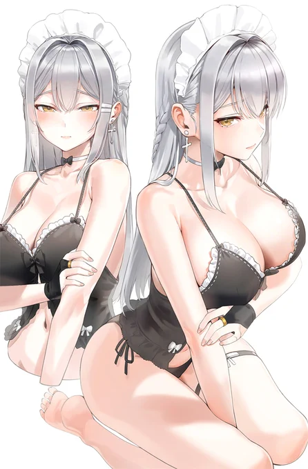 夜のメイドさん