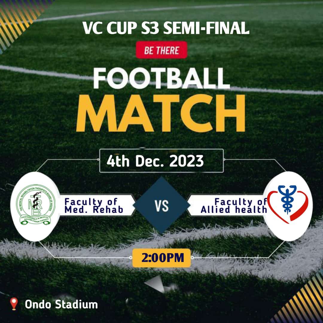 Unimed_PT's tweet photo. Semifinals today🚀

Leave whatever you’re doing behind and be at Ondo stadium by 2pm as we take on Faculty of allied health.

🚀🎉 https://t.co/eISarz40xN