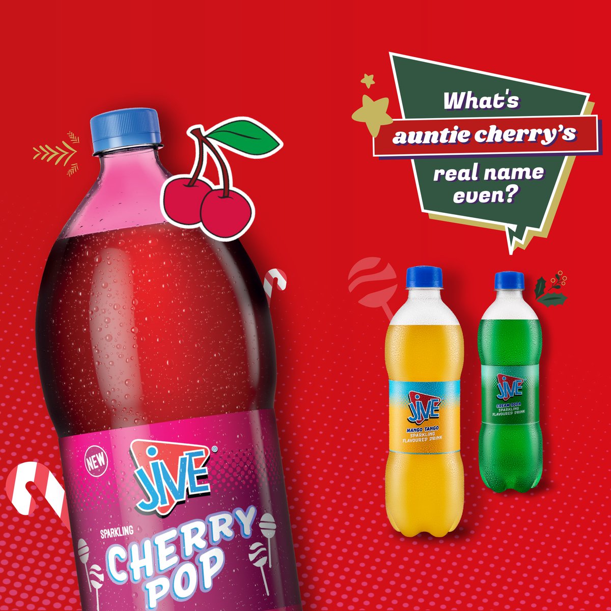JiveCooldrinks's tweet photo. Nickname or real name, #WeAllMosFamily round here. Sommer grab that Cherry Pop and let’s #JiVEtogether. https://t.co/DqRPKIul1E